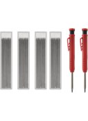 Resim Chihiro586 - 9278 2 Adet Marangoz Kurşun Kalemleri, Kalemtıraşlı ve Uçlu Inşaat Kurşun Kalemleri Mekanik Kurşunkalemler, Çizim Kurşun Kalemleri, Çizici (Yurt Dışından) 