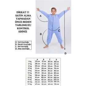Resim Cantoy Erkek Çocuk Uyku Tulumu Kalın Elyaf Dolgulu Premium Kalite 2.5 Tog Açık Mavi 
