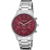 Resim Vialux Vx523s-14ss Paslanmaz Çelik Kasa Erkek Kol Saati 