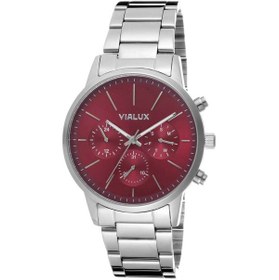Resim Vialux Vx523s-14ss Paslanmaz Çelik Kasa Erkek Kol Saati 