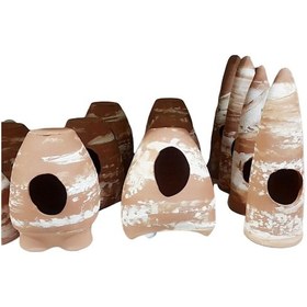Resim Birevcil 5 Adet Orta Boy Doğal Küp. 10-12 Cm Akvaryum Dekoru 