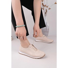 Resim Nesil Shoes Sdf 701-4 Ten Içi Hakiki Deri Kadın Ayakkabı 