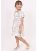 Resim Toontoy Kız Çocuk Desenli Elbise Pembe 