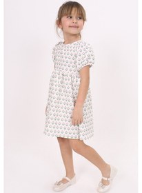 Resim Toontoy Kız Çocuk Desenli Elbise Pembe 