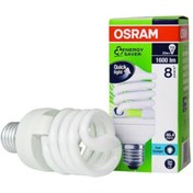 Resim Osram - Dulux Mini Twist 23 W Tasarruflu Spiral Ampul Beyaz Işık E27 Normal Duylu 1600 Lümen 