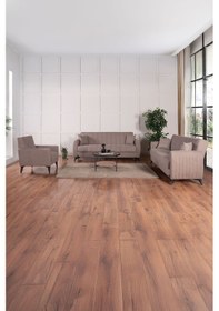 Resim Kilim Mobilya Linda Koltuk Takımı 3 3 B Açık Kahverengi 