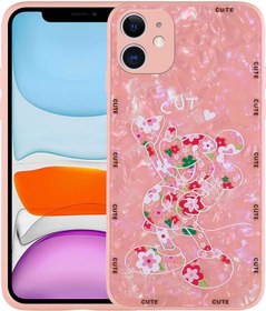 Resim İphone 12 Uyumlu Desenli Sert Silikon Zore Mumila Kılıf-pink Mouse Pink Mouse 