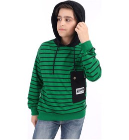 Resim Toontoy Kids Toontoy Erkek Çocuk Sweatshirt Çimen Yeşili 