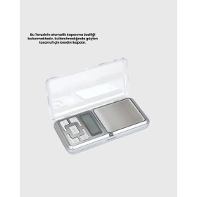 Resim 300 gr Hassas Cep Terazisi Mavi Işıklı LCD Ekranlı Nemere 
