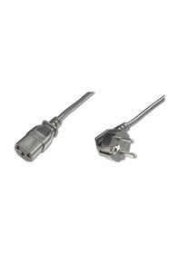 Resim Güç Kablosu, Schuko 90 derece açılı Erkek - C13 Dişi, 2,5 metre, 