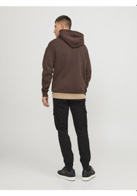 Resim Jack & Jones Erkek Yandan Cepli Kargo Pantolon - Paul Flake - 12139912 Black Siyah 