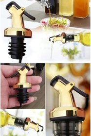 Resim Milena Life Gold Sızdırmaz 2'li Yağdanlık Tıpası - Yağdanlık Başlığı, Kapaklı Şişe Ucu (2 ADET) 