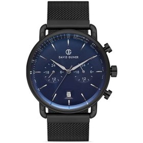 Resim David Guner Dg-8273gc-v3 Siyah Erkek Kol Saati 