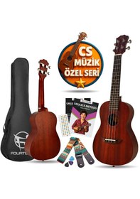 Resim Fourtune Raya UKC-23MN Concert Ukulele Maun Hakiki Ağaç (ÖZEL SERİ) 
