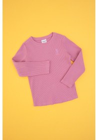 Resim U.s. Polo Assn. Kız Çocuk Koyu Pembe Sweatshirt 50317982-vr167 Koyu Pembe 