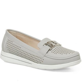 Resim Polaris 166019.Z5FX GRI Kadın Loafer 