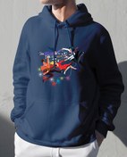 Resim Mey-i Sahba Oversize Unisex Kapüşonlu Sweatshirt 
