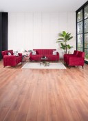 Resim Kilim Mobilya Linda Koltuk Takımı 3 3 B B Bordo 