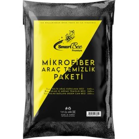 Resim Smartbee Premium Mikrofiber Araç Temizlik Paketi 