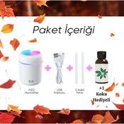 Resim Evatoys Şarjlı Hava Nemlendirici, Kablosuz Kullanıma Uygun. Aroma Koku Dagıtıcı 
