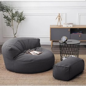 Resim Good Night Twist Yeni Nesil Kanepe & Puf & Berjer Takım Antrasit 