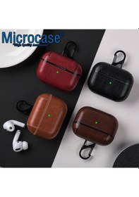 Resim Apple Uyumlu AirPods 3.nesil Kulaklık Ve Şarj İçin Deri Desen Kılıf - Al3843 