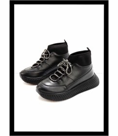 Resim Bambi Siyah Kadın Sneaker K01228100509 