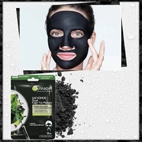 Resim Skin Naturals Kömürlü Kağıt Yüz Maskesi Siyah Yosun 