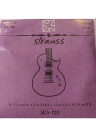 Resim Strauss SES-120 0.9 Elektro Gitar Takım Tel 