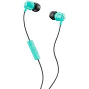 Resim Skullcandy Jib In Ear Mikrofonlu Kablolu Kulaklık S2DUY-L675 Turkuaz-Siyah 