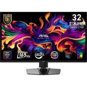 Resim Msı 31.5" Mag 322UP Qd-Oled E16 3840X2160 (Uhd) 16:9 Flat Qd-Oled 165HZ 0.03MS Freesync Premıum Pro Pıvot Gamıng Monıtor 