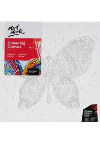 Resim Mm Renkli Tuval 30 Cm Yuvarlak Mandala 4 Çeşit 