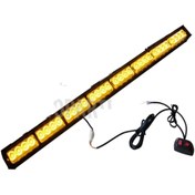 Resim FESAN Oto Kurtarıcı Iş Makinası Lamba 32 Led 90x4 Cm Sarı 5 Fonksiyonlu 