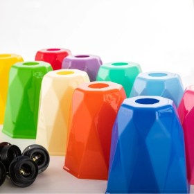 Resim Doğal Ahşap Fener Seti, 10 Adet, Şık ve Dayanıklı Aydınlatma Malzemesi 