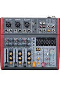 Resim Odo Mz-502fx 4 Kanallı 99 Dsp Efektli Deck Mikser 