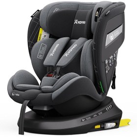Resim Yoyko Rich İ-size Alarmlı Dönebilir Yatabilir 0-36 Kg Oto Koltuğu 