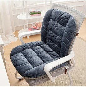 Resim Fochsia Gri Ldq Ergonomik Ofis Sandalye Minderi Yumuşak Fiber Dolgulu Dayanıklı Kumaş 