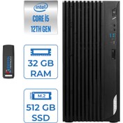 Resim MSI Pro DP180 Intel Core I5 12400 32GB 512GB SSD Intel UHD Grafik Windows 11 Home Masaüstü Bilgisayar MS422XTRH08 + Zettausbbellek 