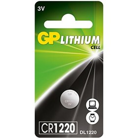 Resim GP CR1220 1220 3 V Tekli Lityum Düğme Pil 