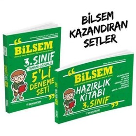 Resim Zeki Çocuk Yayınları Bilsem 3. Sınıf 5'li Deneme Seti + Bilsem Hazırlık Kitabı 