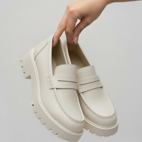 Resim FAYMAZ Kadın Günlük Oxford Ayakkabı Bej 