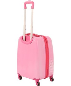 Resim Mçs V307 Abs Çocuk Valiz-pembe-tavşan Baskı 