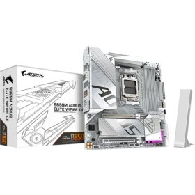 Resim Gigabyte B850M Aorus Elite WIFI6E Ice 8200MHZ Oc Ddr5 Soket Am5 M.2 HDMI Dp Matx Anakart 