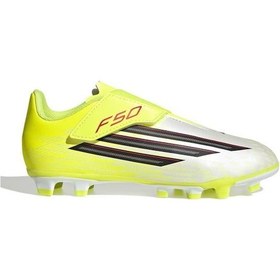 Resim Adidas F50 Club Vel Fg/mg Genç Çoklu Çim Zemin Kramponu Js1489 Sarı Sarı 