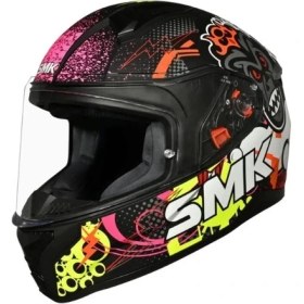 Resim Smk Kask Smk Bionic Chimpz Kapalı Çocuk Kask MA267 