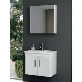 Resim Ece Banyo Gama 65 cm Banyo Dolabı - Beyaz 