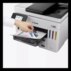 Resim Canon Maxıfy GX7140, Renkli, Mürekkep Mega Tanklı, Yazıcı, Tarayıcı, Wifi, Lan, Duplex, Orijinal Mürekkep 