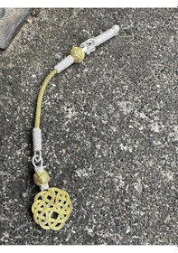 Resim Bağlılığın İfade Edildiği: Aşk Düğümü Gümüş Püskül Yaldız Gümüş 