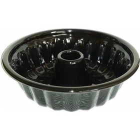 Resim Emaye Yanmaz Yapışmaz Sağlıklı Kek Kalıbı 30Cm Kullanışlı Boy 