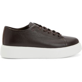 Resim Network Acı Kahve Kadın Deri Sneaker 